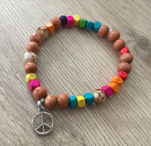 Náramek v ,, boho ,, stylu — foto 1