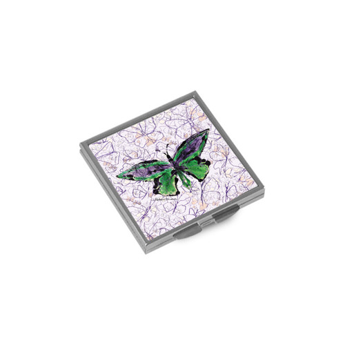 MOTYL VE FIALOVE - Zrcatka ctvercove