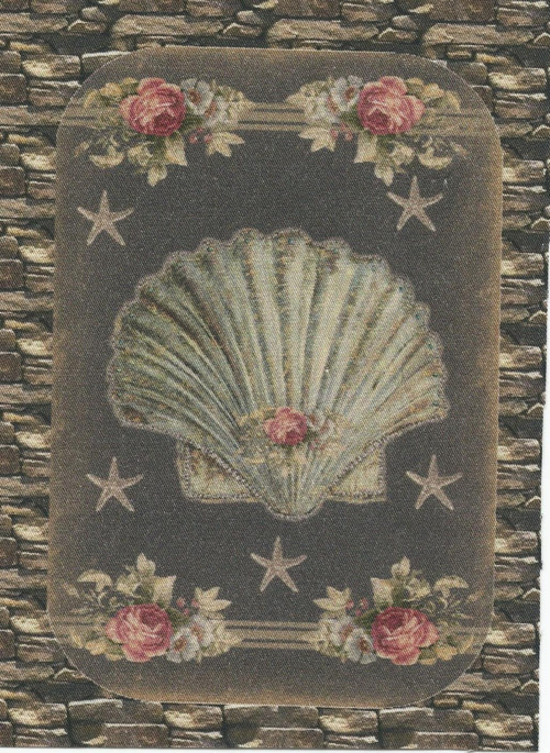Bavlněná látka - panel 7 x 10,5 cm — foto 1