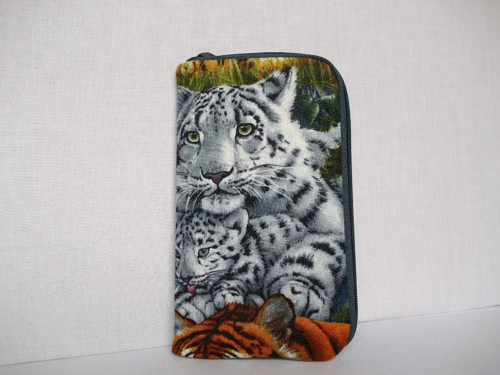 Obal na mobil -tygří (15 cm) — foto 1
