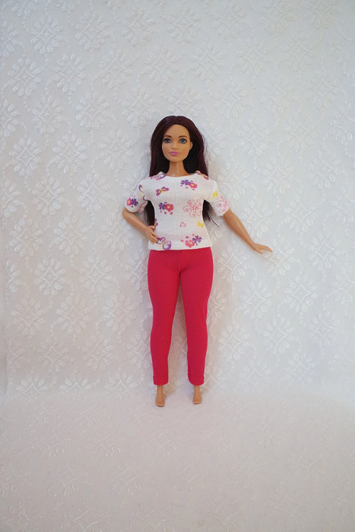 Komplet pro Barbie 2016 - curvy - baculku — foto 1