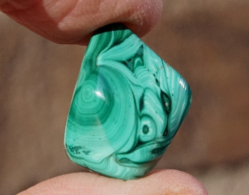 Malachit (22mm) - D7843 — foto 1