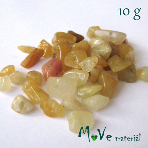 Jadeit zlomky vrtané, 10g — foto 1