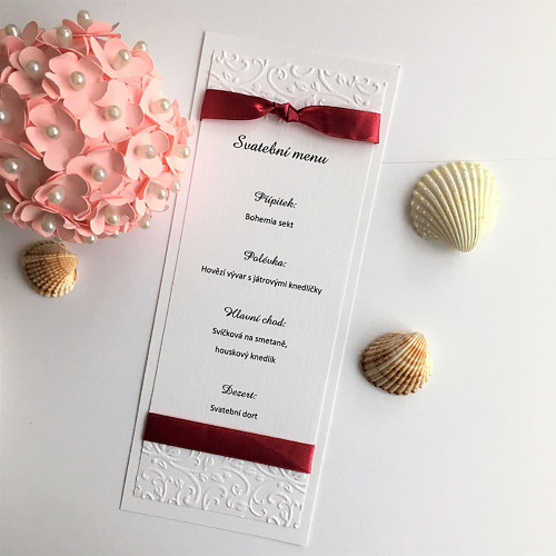 Svatební menu La Vigne
