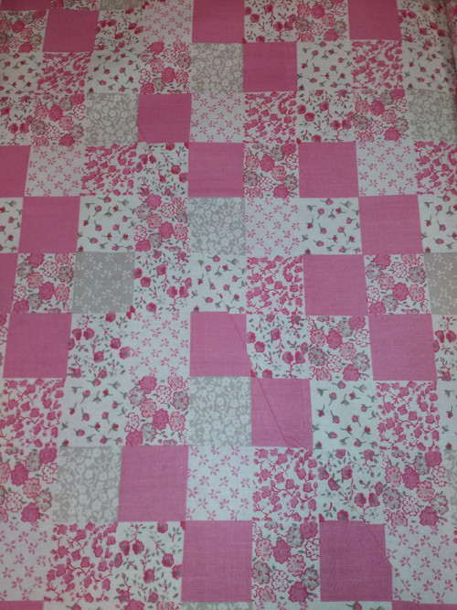 Falešný patchwork růžový — foto 1