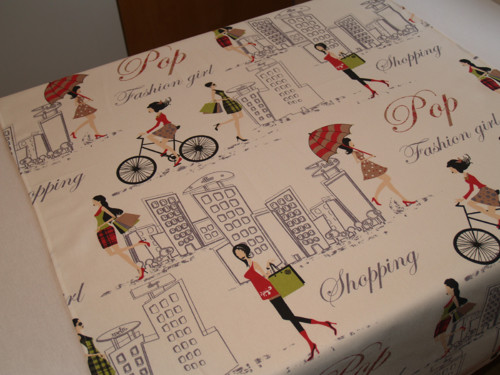 Ubrus 90x90 cm - Charming ladies — foto 1