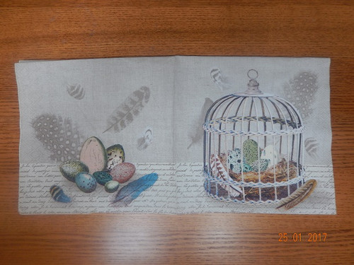 Ubrousek na decoupage - klícka — foto 1