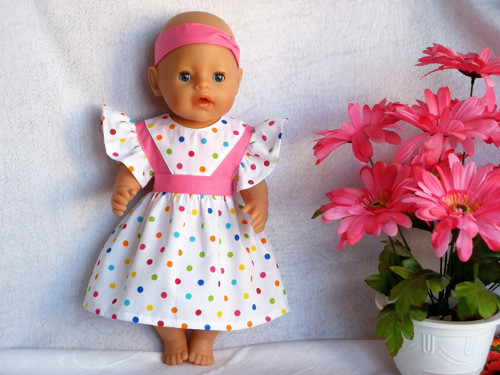 Šatičky pro Baby Born ,,Lentilky" — foto 1
