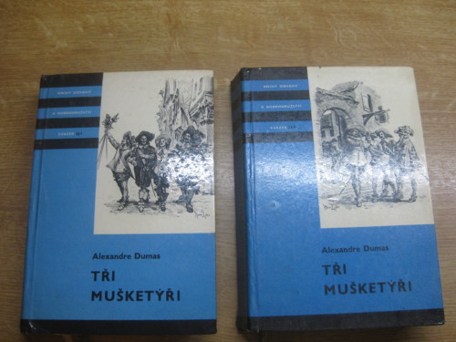 Alexandre Dumas-TŘI MUŠKETÝŘI 1 a 2 díl — foto 1