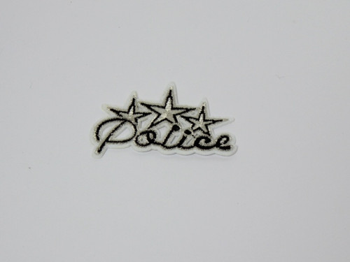 Nažehlovačky / nášivky - police / nápis policie
