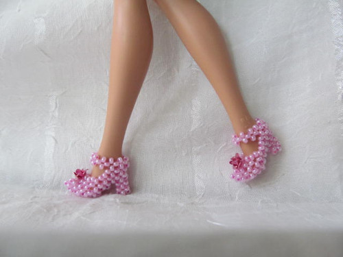 Botičky růžové pro Barbie — foto 1