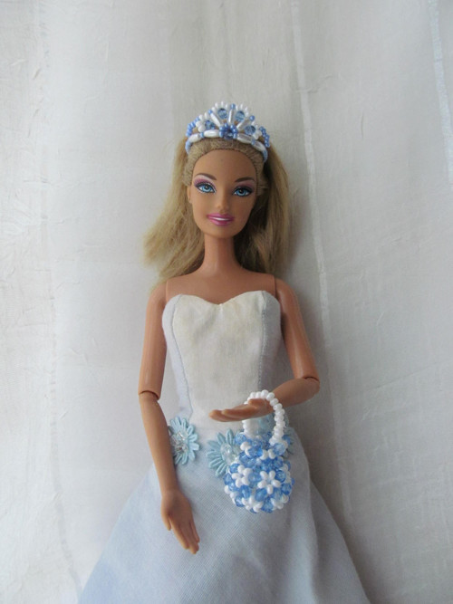 Pro Barbie - čelenka a pompadurka — foto 1