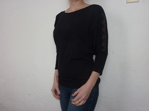Černé s krajkou,vel. XS-XXL