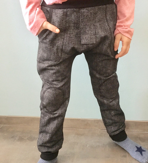 Dětské jeans tepláčky — foto 1