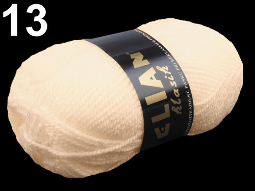Pletací příze 50 g Elian Klasik - Almond