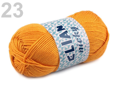 Pletací příze 50 g Elian Nicky - Marigold