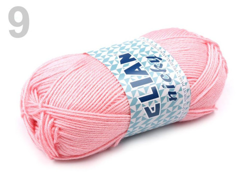 Pletací příze 50 g Elian Nicky - Peach Pearl