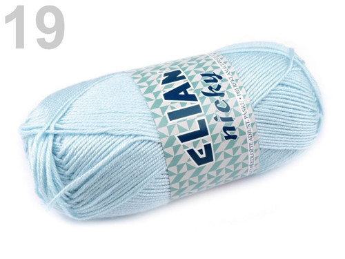 Pletací příze 50 g Elian Nicky - Ballad Blue