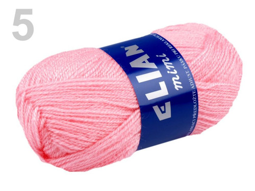 Pletací příze 50 g Elian Mimi - Candy Pink