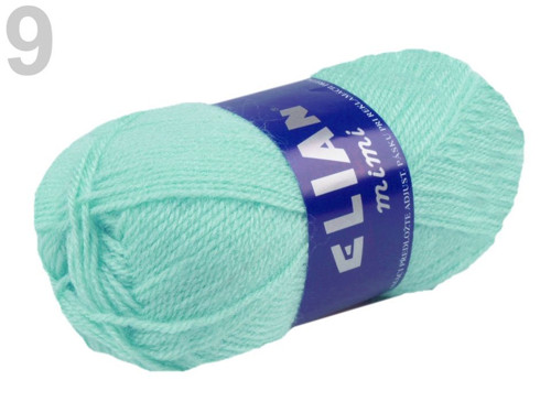 Pletací příze 50 g Elian Mimi - Bleached Aqua