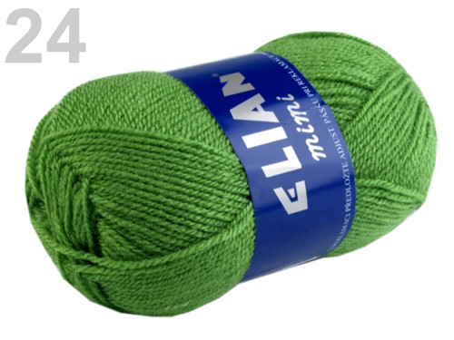 Pletací příze 50 g Elian Mimi - Vibrant Green
