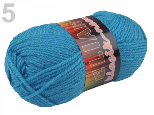 Příze pletací 50 g Elian Klasik neon - Aquarius