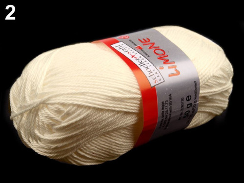 Pletací příze 50 g Limone - Alyssum