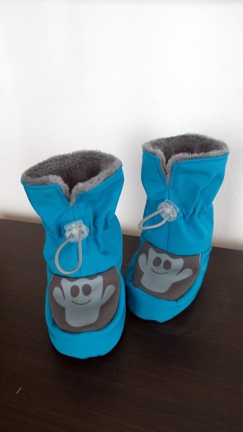 Softshellové botičky pro nechodící nožičky — foto 1