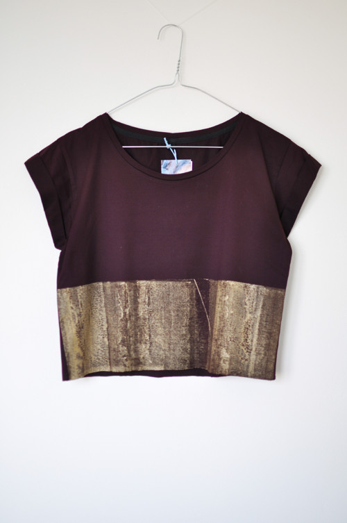 Tričko/halenka VENEER short sleva — foto 1