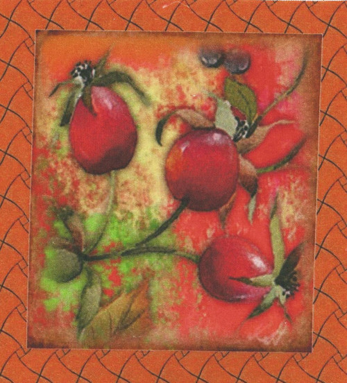 Bavlněná látka - panel 12,5 x 13,5 cm — foto 1