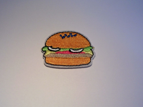 Nažehlovačky / nášivky - comics / hamburge / food