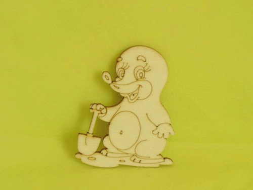 Výsek - krtek vel. 9,5cm — foto 1