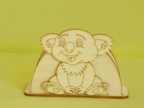 Stojánek na ubrousky - koala