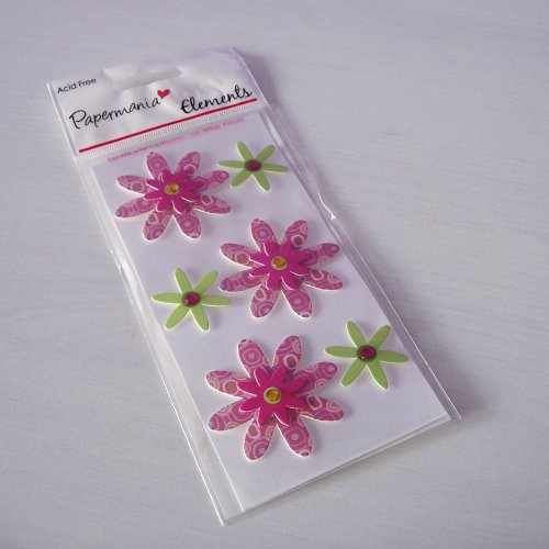 Samolepky 3D - FLOWERS — foto 1