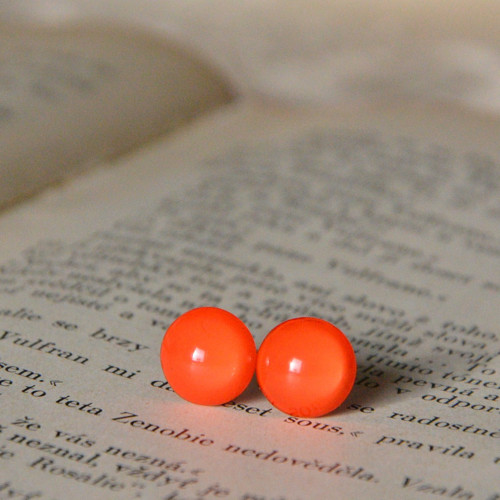 Náušnice " Tangerine "
