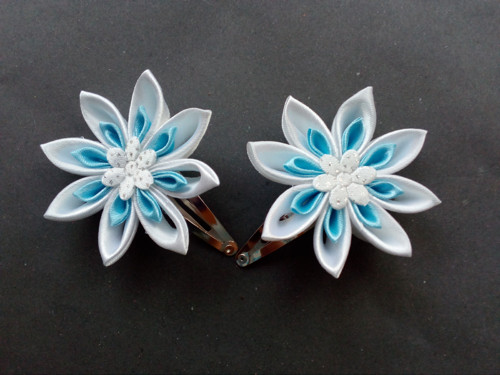 Sponky kanzashi — foto 1