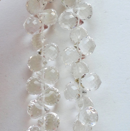 Křišťál 16 brioleta 10 x 7 mm, 1 kus
