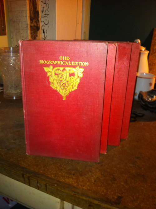 Charle Dickens The Bibliographical Edition r. 1903