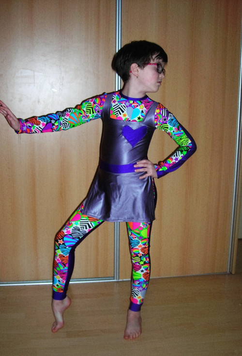 Overal fialový — foto 1