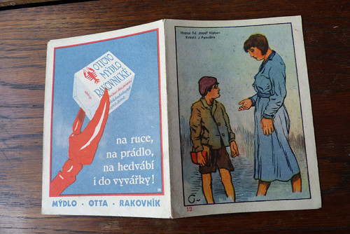Reklamní pohádka, J. Panuška, mýdlo Otta