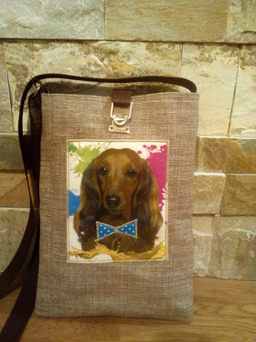 Crossbody JEZEVČÍK DLOUHOSRSTÝ:-) — foto 1