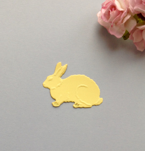 Králík (4,3 x 3 cm), barva dle přání (ZVI 3)