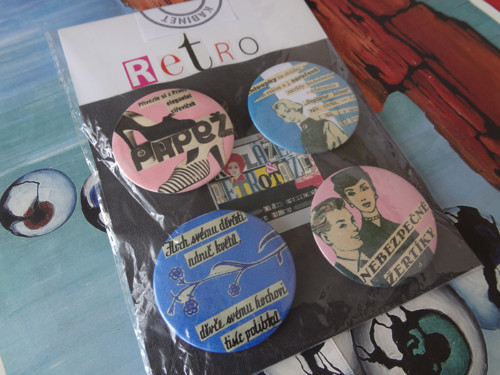 Placka/ 4ks/ Retro balíček