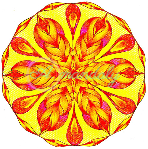 Mandala "Vděčnost"