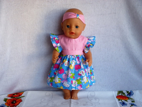 Šatičky Hello Kitty pro Baby Born — foto 1