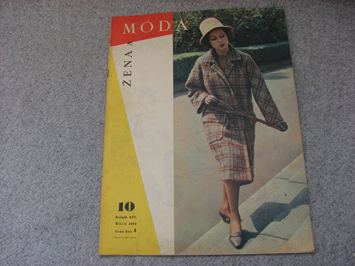 Časopis Žena a móda, číslo 10/1962