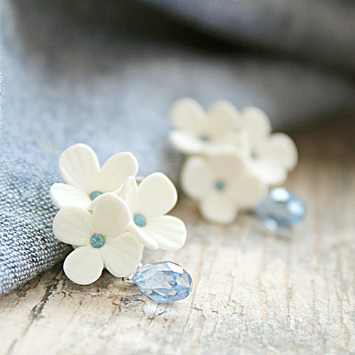 Angelic blue - náušnice — foto 1