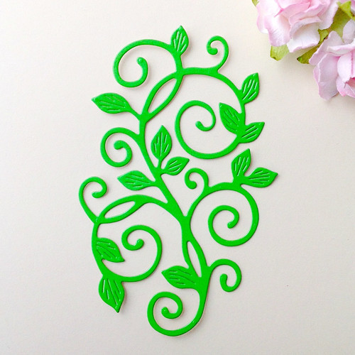 Rostlinný ornament, barva dle přání ( FLO 61 )