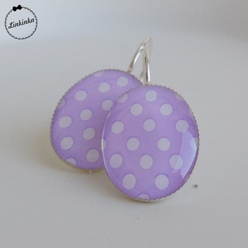 Puntíčky pastel lila — foto 1