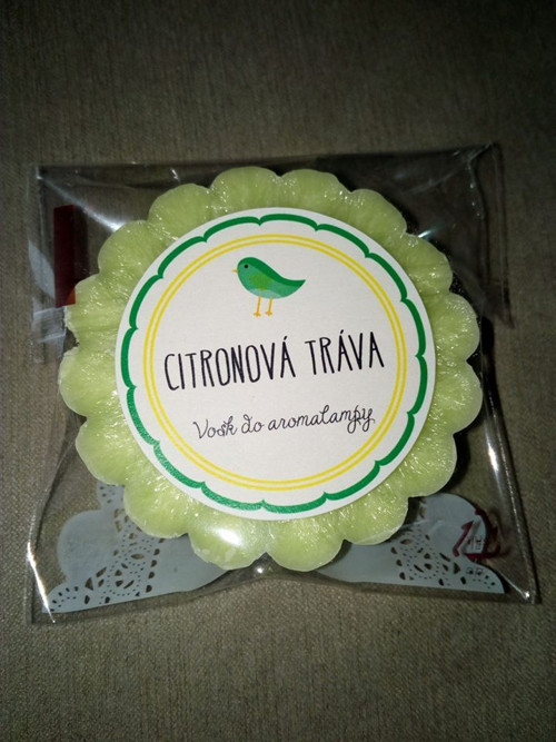 Vosk s vůní citronové trávy — foto 1